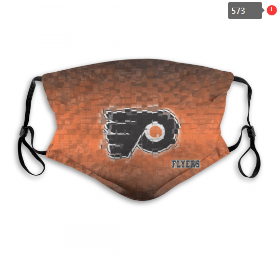 NHL Philadelphia Flyers #4 Dust mask with filter->nhl dust mask->Sports Accessory